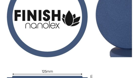 Nanolex poleerimispadi, 145x13x125, pehme, tumesinine 3tk