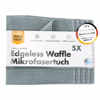 Chemicalworkz Edgeless Waffle Towel 400GSM 40x40cm – Mikrošķiedras dvielis 5gab.