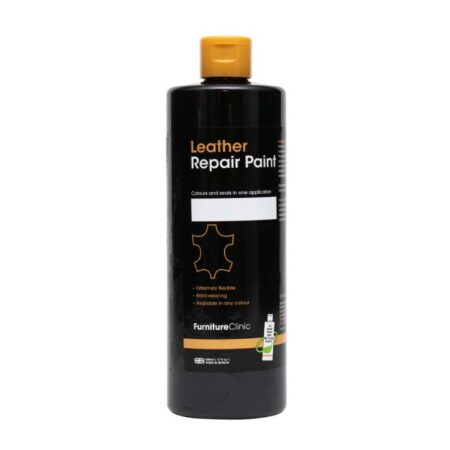 Furniture Clinic Leather Repair Paint (black) 500ml - Ādas restaurācijas krāsa (melna)